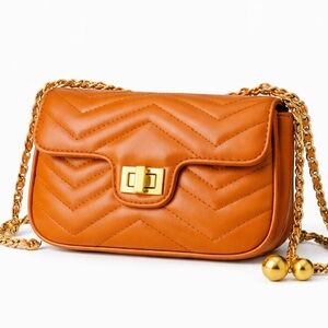 Tan Crossbody Bag